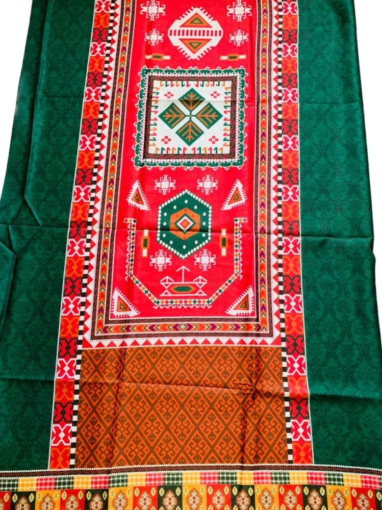 Multicolor Swiss Lawn Printed Shirt for Summer Casual Wea