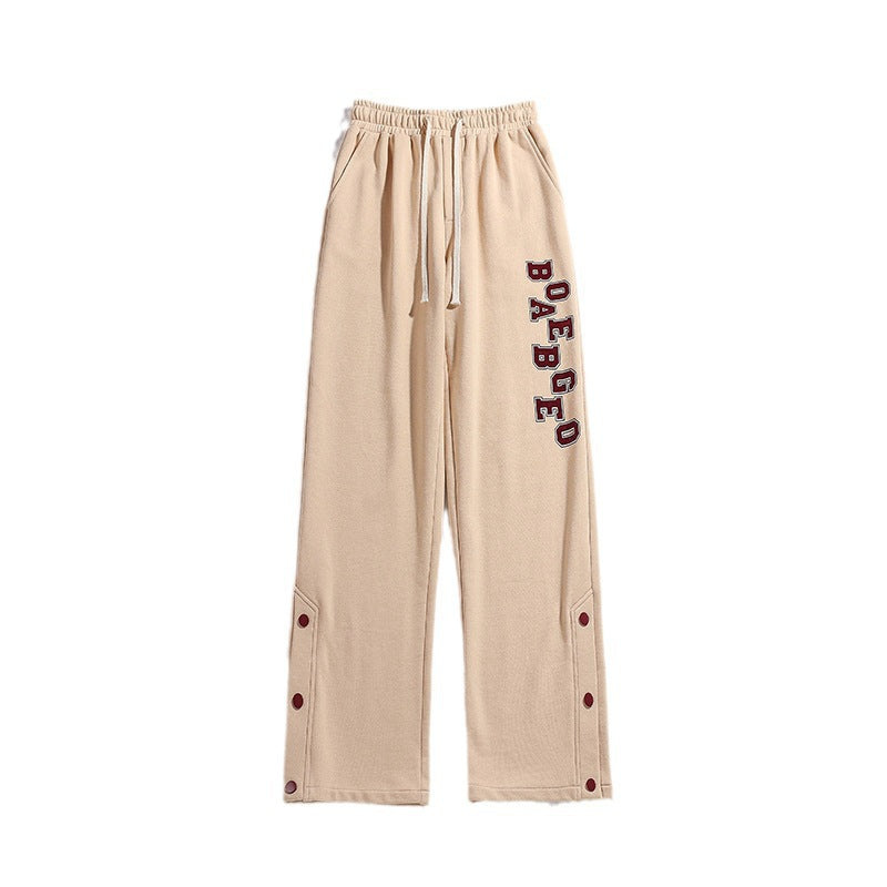 Men Plus Sizasual Pane Wide Leg Cts Winter